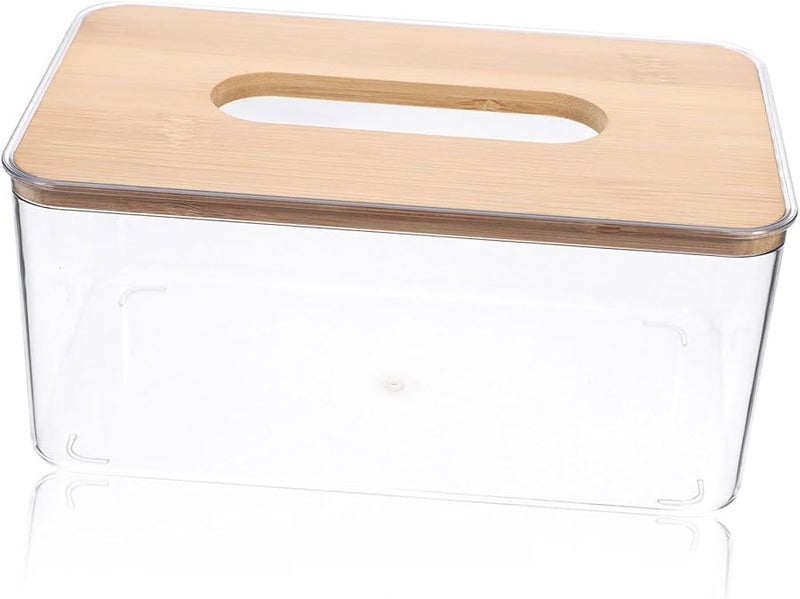 حامل مناديل متعدد الألوان محمول لتغطية صندوق المناديل للاستخدام في المنزل والسيارة والحمام ومكتب المكتب - Image 1